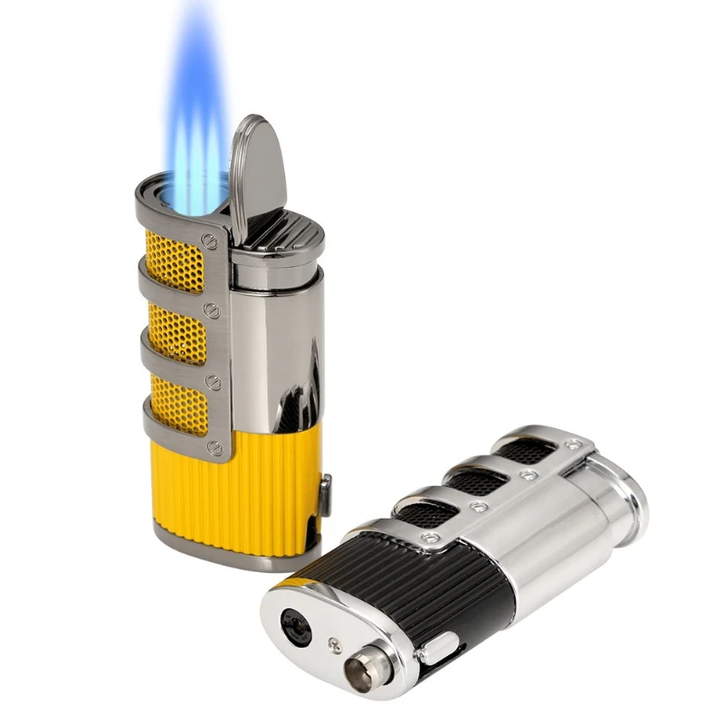 Why the Professional Cigar Lighter with Three Blue Flames Is a Must-Have for Cigar Enthusiasts Scaa825e24ee84fb1a79ea5e74bea49972