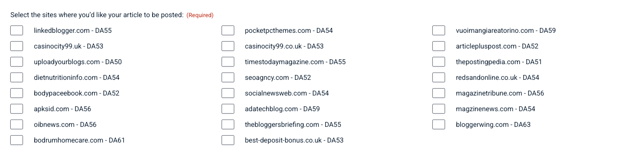 linkedblogger network sites