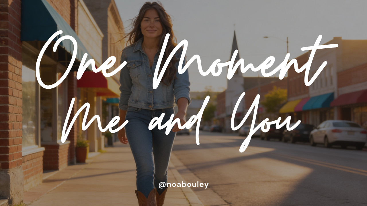 One Moment (Me and You): A Love-at-First-Sight Country Story by Noa Bouley (Watch on YouTube) One Moment cover